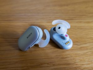 Необзор спортивных беспроводных наушников Sony WF-SP900